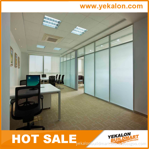 Yekalon Curtain Wall System Glass Cheap Toilet Partition Aluminum Office Partition Wall Panel